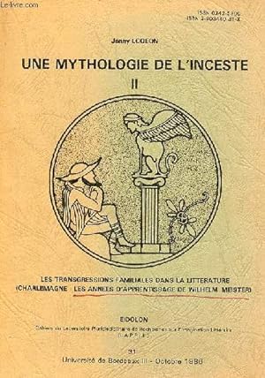 Eidolon n°31 octobre 1986 - Une mythologie de l'inceste II les transgressions familiales dans la ...