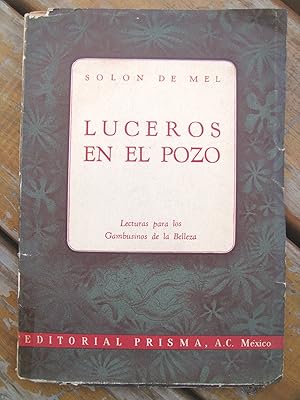 Imagen del vendedor de LUCEROS EN EL POZO. Lecturas oara los Gambusinos de la belleza. a la venta por Cabalgando en un Silbido