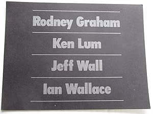 Seller image for Rodney Graham, Ken Lum, Jeff Wall, Ian Wallace 49th Parallel 1985 Exhibition invite postcard for sale by ANARTIST