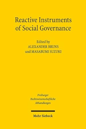 Seller image for Reactive Instruments of Social Governance for sale by GreatBookPrices