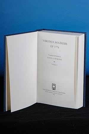 VIRGINIA SOLDIERS OF 1776, Vol. II