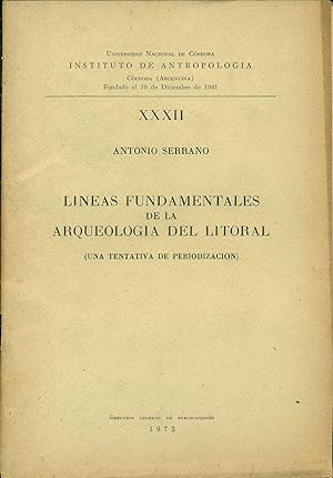 LINEAS FUNDAMENTALES DE LA ARQUEOLOGIA DEL LITORAL (Una tentativa de periodización)