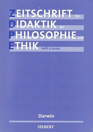 Immagine del venditore per Zeitschrift fr Didaktik der Philosophie und Ethik, Heft 2/2009. venduto da Fundus-Online GbR Borkert Schwarz Zerfa