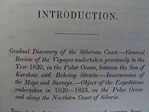 Seller image for Narrative of an Expedition to the Polar Sea, in the Years 1820, 1821, 1822, & 1823. London, Madden, 1840. CXXXVII, 413 S. Halblederband d. Zt. mit goldgeprgtem Rckenschild (beschabt und bestoen, Vorderdeckel lose). for sale by Antiquariat Daniel Schramm e.K.