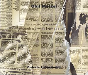 Seller image for Olaf Metzel. Il balletto delle crisi - Il Messaggero. 6.11.-16.12.1989 Galerie Fahnemann. Text Michele Bonuomo. for sale by Fundus-Online GbR Borkert Schwarz Zerfa