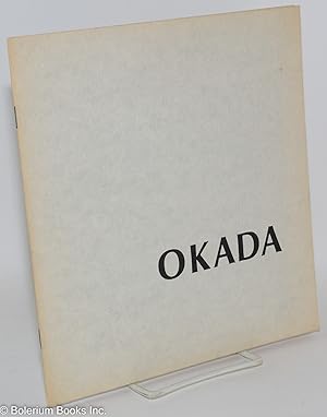 Seller image for Kenzo Okada: Paintings, 1931-1965; October 20-November 28, 1965 for sale by Bolerium Books Inc.