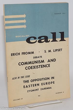Imagen del vendedor de The socialist call, vol. 28 no. 4 (Summer 1961) a la venta por Bolerium Books Inc.
