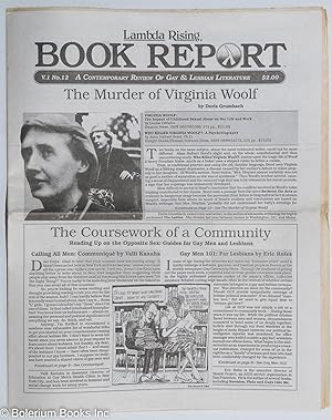 Bild des Verkufers fr Lambda Rising Book Report: a contemporary review of gay & lesbian literature vol. 1, #12: The Murder of Virginia Woolf zum Verkauf von Bolerium Books Inc.