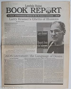 Seller image for Lambda Rising Book Report: a contemporary review of gay & lesbian literature vol. 1, #10: Larry Kramer's Ghetto of Illusions for sale by Bolerium Books Inc.