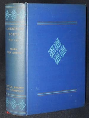 Bild des Verkufers fr American Poets 1630-1930; Edited by Mark van Doren zum Verkauf von Classic Books and Ephemera, IOBA