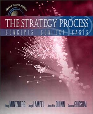 Seller image for The Strategy Process (Pie) for sale by WeBuyBooks