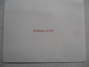 Seller image for Nancy Spero Normal Love / An Exhibition of 34 collages, stamp drawings and texts Amelie A Wallace Gallery SUNY College Old Westbury 1988 Exhibition invite postcard for sale by ANARTIST