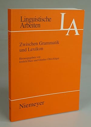 Imagen del vendedor de Zwischen Grammatik und Lexikon. a la venta por Antiquariat Dorner