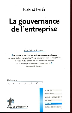 La gouvernance de l'entreprise