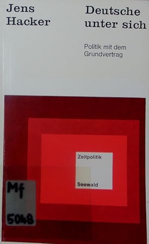 Bild des Verkufers fr Deutsche unter sich. zum Verkauf von Antiquariat Bookfarm
