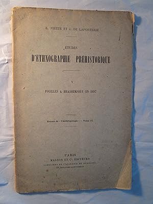 Etudes d'ethnographie préhistorique : V : Fouilles à Brassempouy en 1897