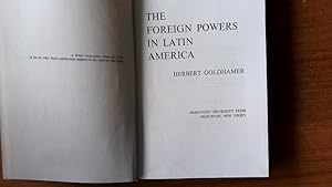 Bild des Verkufers fr The foreign powers in Latin America. zum Verkauf von Antiquariat Bookfarm