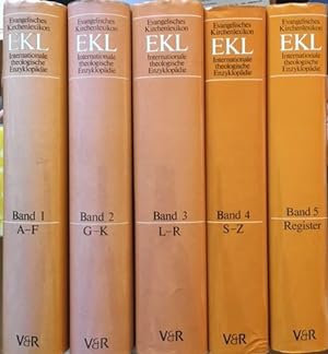 Seller image for Evangelisches Kirchenlexikon. (EKL) Internationale theologische Enzyklopdie. 5 Bnde, for sale by nika-books, art & crafts GbR