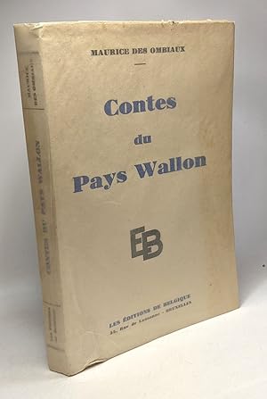 Imagen del vendedor de Contes du Pays Wallon a la venta por crealivres