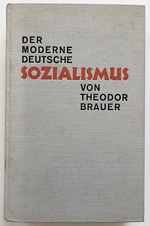 Der moderne deutsche Sozialismus.