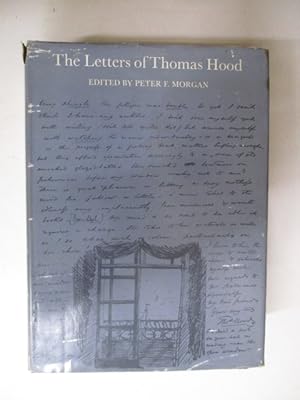 Image du vendeur pour The letters of Thomas Hood mis en vente par GREENSLEEVES BOOKS