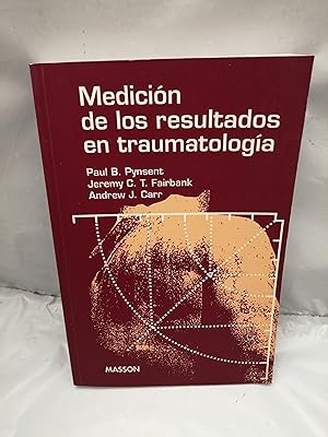 Seller image for Medicin de los resultados en traumatologa for sale by Libros Angulo