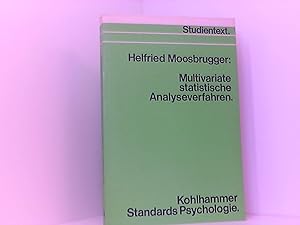 Multivariate statistische Analyseverfahren: Eine Einführung (Kohlhammer Standards Psychologie / S...