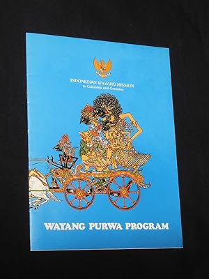 Indonesian Wayang Mission to Colombia and Germany. Wayang Purwa Program