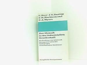Seller image for Der Mensch in der industriellen Gesellschaft for sale by Book Broker
