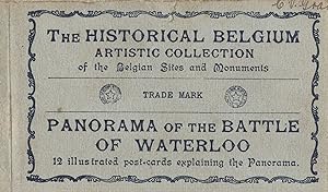 Panorama Of The Battle Of Waterloo 12x Military Postcard Book
