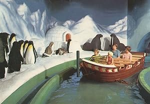 Immagine del venditore per Around The World In Eighty Days Alton Towers Penguin Postcard venduto da Postcard Finder