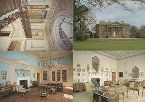Berrington Hall Hereford Library Staircase Drawing Room 4x Postcard s