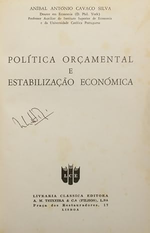 POLÍTICA ORÇAMENTAL E ESTABILIZAÇÃO ECONÓMICA.