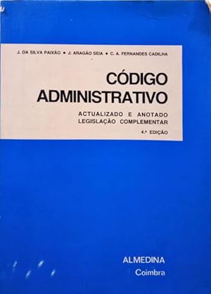 Bild des Verkufers fr CDIGO ADMINISTRATIVO. [4. EDIO] zum Verkauf von Livraria Castro e Silva