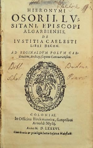 DE IUSTITIA CAELESTI LIBRI DECEM. DE VERA SAPIENTIA LIBRI V. [2 OBRAS]