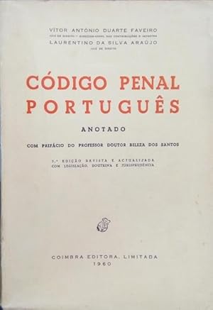 Seller image for CDIGO PENAL PORTUGUS. [3. EDIO] for sale by Livraria Castro e Silva