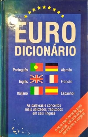 Seller image for EURO DICIONRIO. for sale by Livraria Castro e Silva