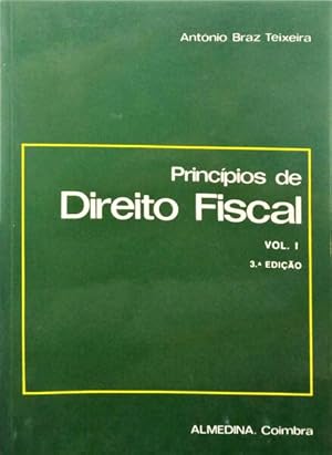 Seller image for PRINCPIOS DE DIREITO FISCAL. [3. EDIO, REIMPRESSO DE 1995] for sale by Livraria Castro e Silva