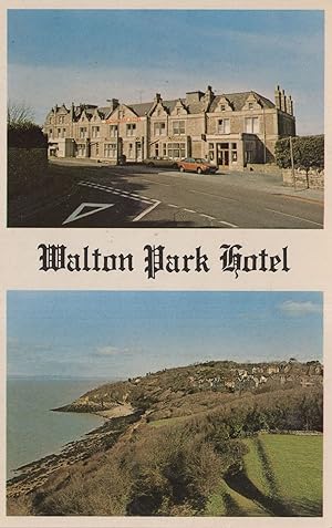 Walton Park Hotel Clevedon Avon 1980s Postcard