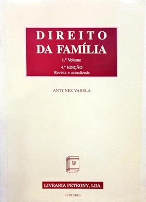 Seller image for DIREITO DA FAMLIA, 1. VOLUME. [4. EDIO] for sale by Livraria Castro e Silva