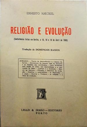 Imagen del vendedor de RELIGIO E EVOLUO. a la venta por Livraria Castro e Silva