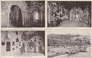 Dover Castle Medieval Knight Banqueting Hall 4x Old Postcard s