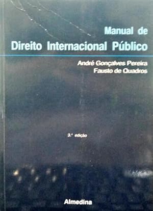 Immagine del venditore per MANUAL DE DIREITO INTERNACIONAL PBLICO. [3. EDIO, 1. REIMPRESSO]. venduto da Livraria Castro e Silva