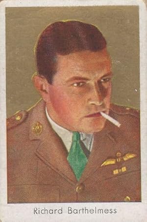 Richard Barthelmess American Film Actor German Old Cigarette Card