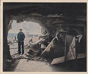 SMS Derfflinger Military Ship German Rare Cigarette Photo Card