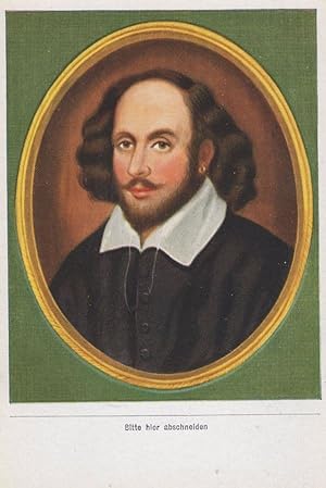 Seller image for William Shakespeare Play Theatre Antique Rare Cigarette Card for sale by Postcard Finder