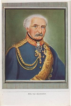 Gebhard Leberecht Von Blucher Battle Of Waterloo Painting Cigarette Card