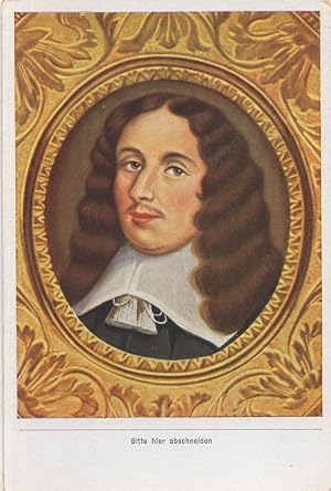 Jean Baptiste Moliere French Playwright Painting Rare Cigarette Card