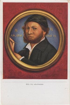 Hans Holbein German Swiss Painter Old Portrait Cigarette Card
