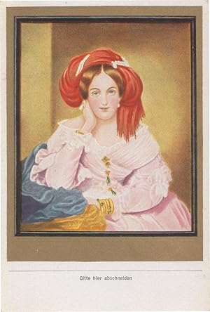 Princess Melanie Metternich Zichy Austria Old German Cigarette Card